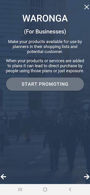 Step 3 - Select user type Supplier