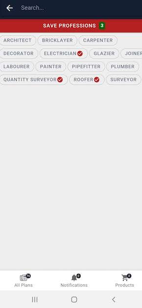 Step 6 - Select Professions